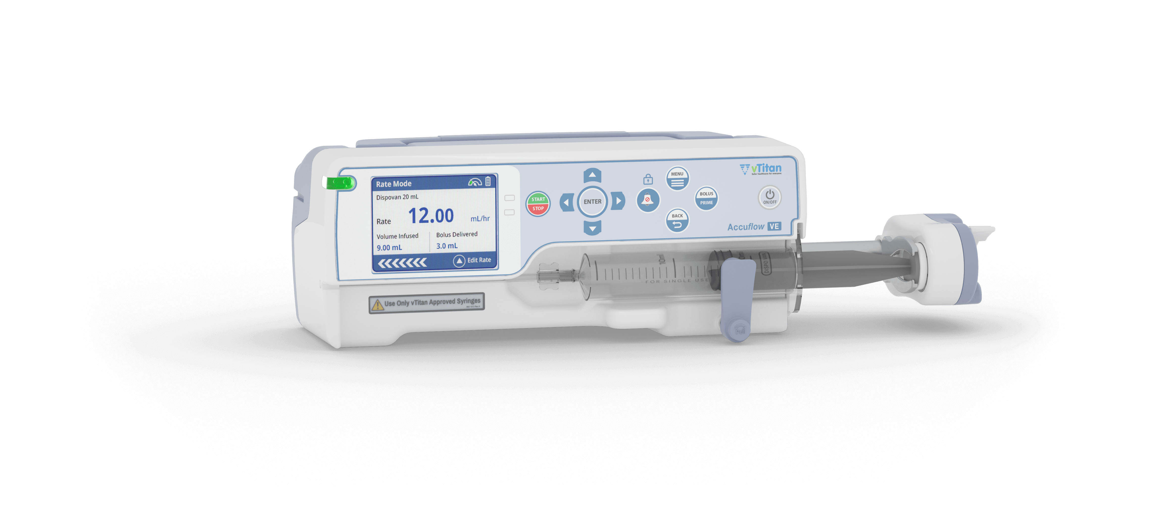 Accuflow  ​VE Syringe Pump